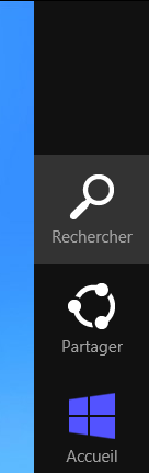 Lancer Rechercher Windows 8