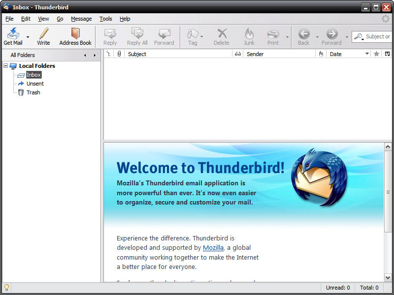Télécharger Mozilla Thunderbird